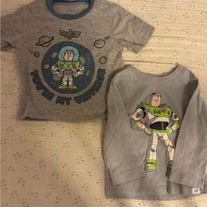 Disney Baby Gray and Blue T-Shirt